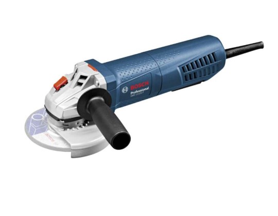 Bosch GWS 11-125 P Professional Angle Grinder – 125mm Grinder with Paddle Switch for Safe Cutting, Grinding, and Metal Processing Applications